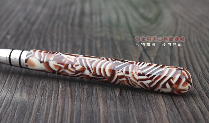 淘金周 8deco镂花防熄火烟斗压棒带通针  碾磨式 club多彩-1