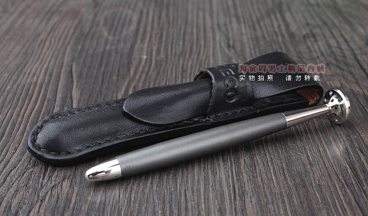 淘金周 8deco镂花防熄火烟斗压棒带通针  碾磨式 灰沙-3